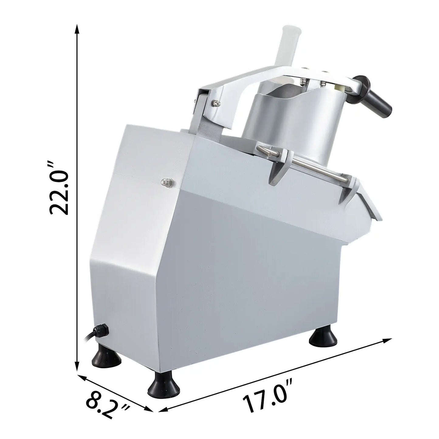 VEVOR Electric Vegetable Cutter Slicer Chopper Grinder Machine