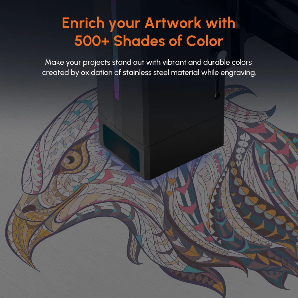High Power AlgoLaser Delta 40W Diode Laser Engraver Laser Engraver Cutter Wifi Air Engraving