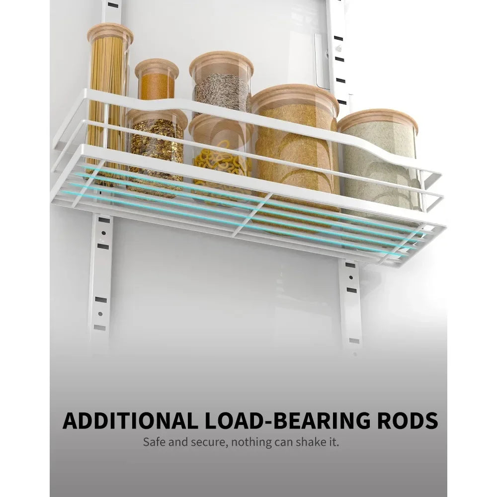 9-Tier Over The Door Pantry Organization And Storage Rack
