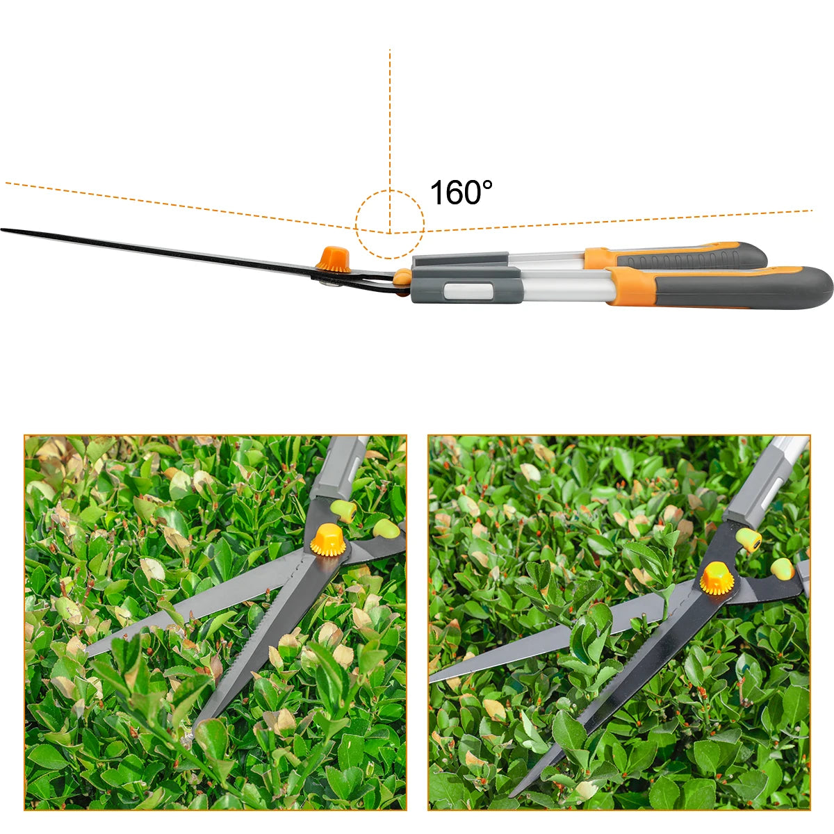 AIRAJ Hedge Shear Durable ,Which Used in Farms,Fruit Trees,Flowers and Other Home Garden Scissors Multi-Category Hand Tools