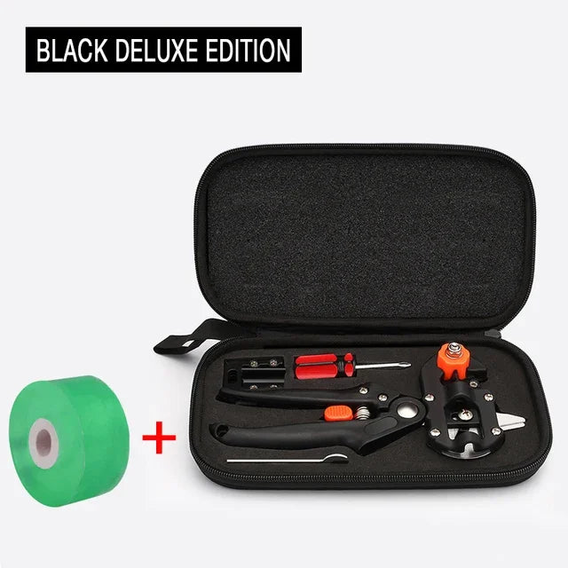 Professional Grafting Tools Set for Tree and Seedling, Garden Grafting Scissors Knife Machine