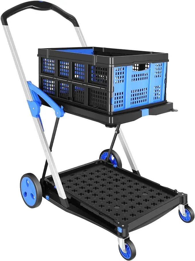 Collapsible Utility Cart,Multi Use Functional Shopping Carts