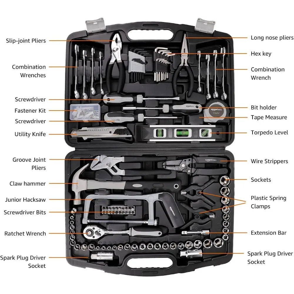 Basic tools173-Piece General Household Hand Tool Set