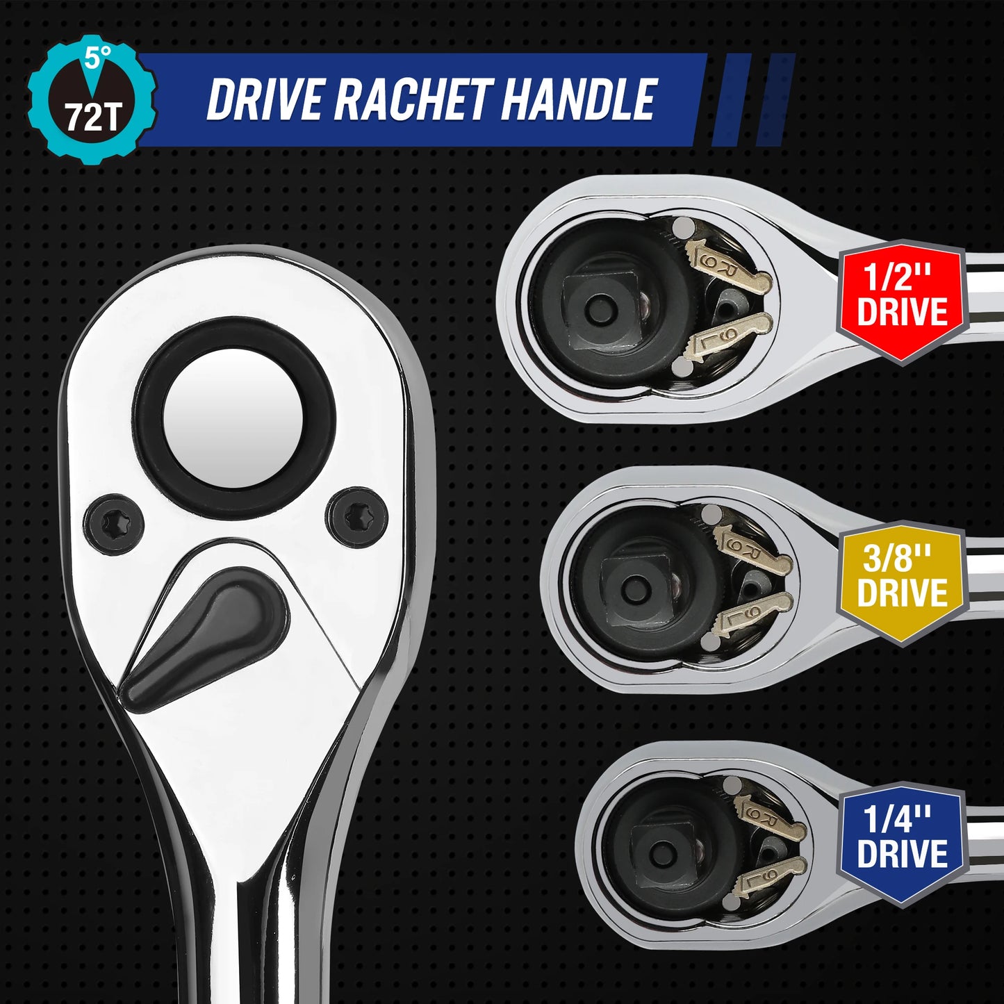 WORKPRO Mechanics Tools Kit and Socket Set 192-Piece