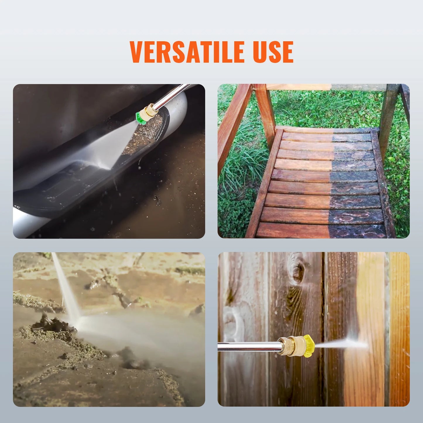 VEVOR Gas Pressure Washer 3600 PSI 2.6 GPM Gas Powered Pressure Washer