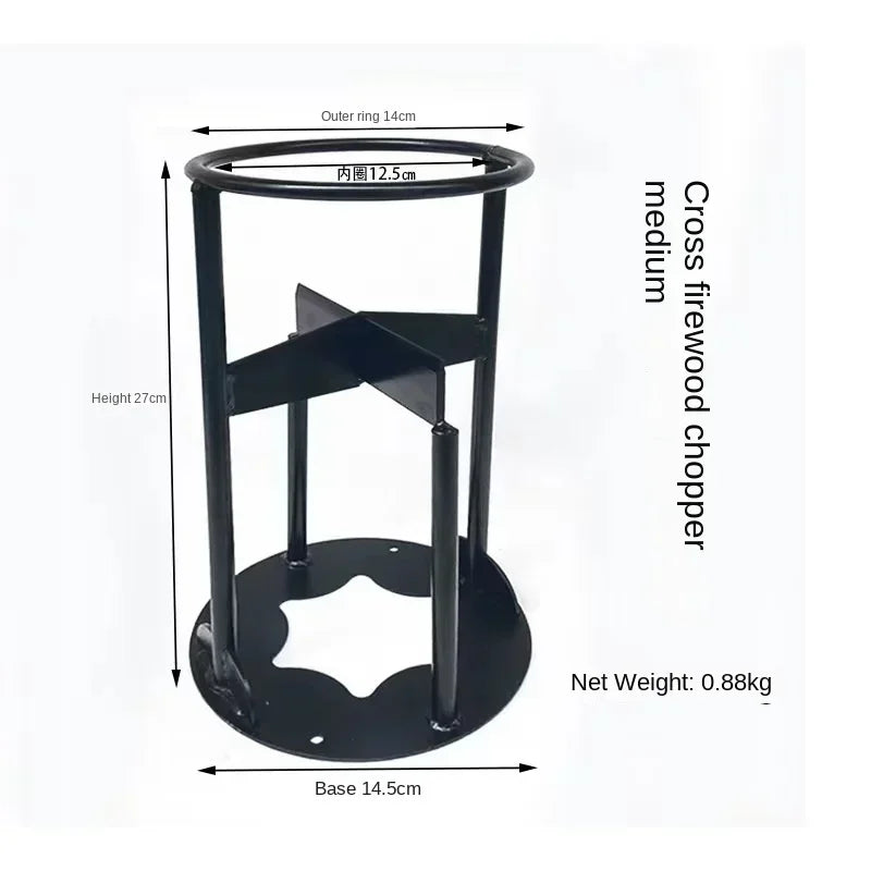 Portable Firewood Splitter Iron Splitting Wedge For Log Wood Labor Saving Portable Wood Splitting Tool For Home Wood Splitte