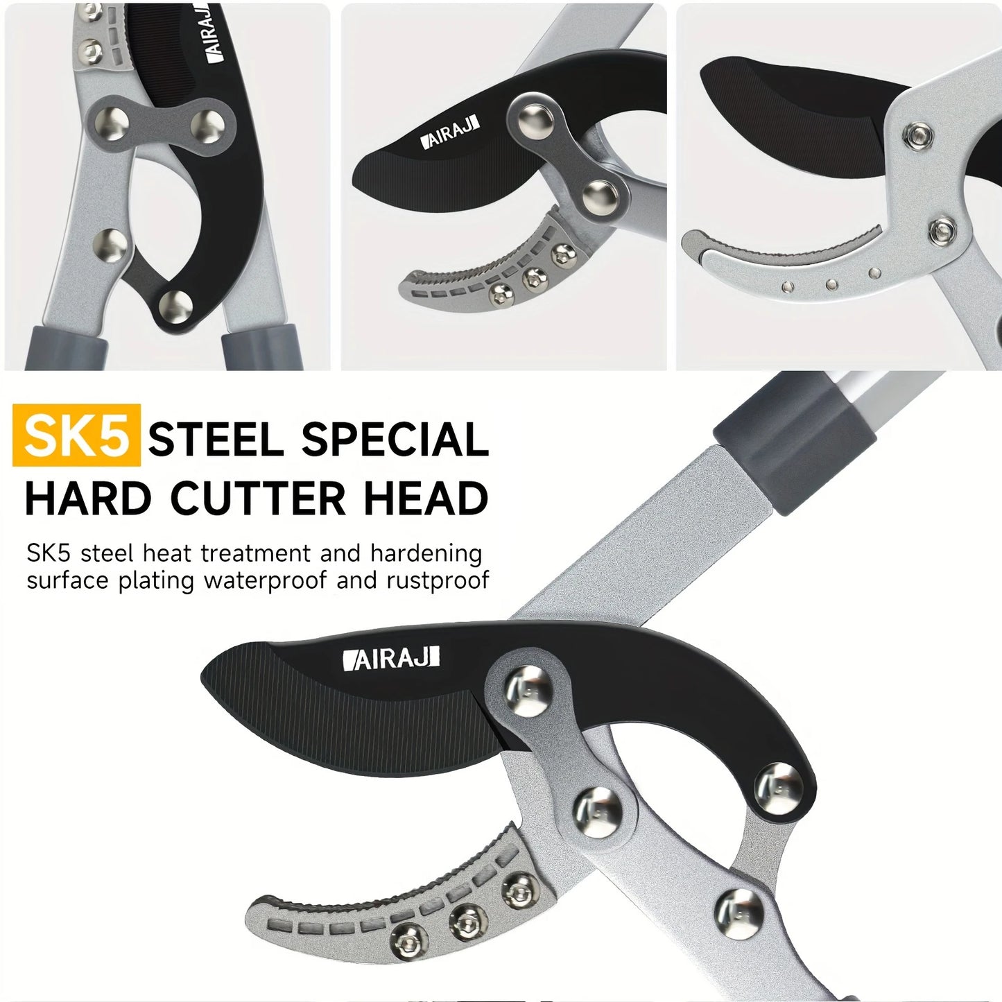 AIRAJ Garden Tree Pruning Shears High Branch Pruning Tool