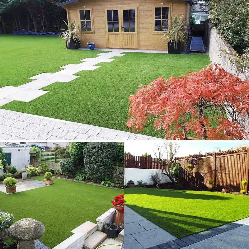 Artificial Grass Fake Turf Realistic Synthetic Pet Turf Garden Landscape
