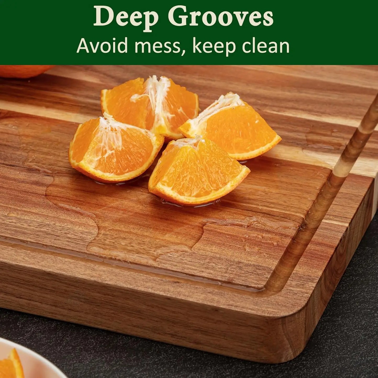 Extra Large Acacia Wood Cutting Board