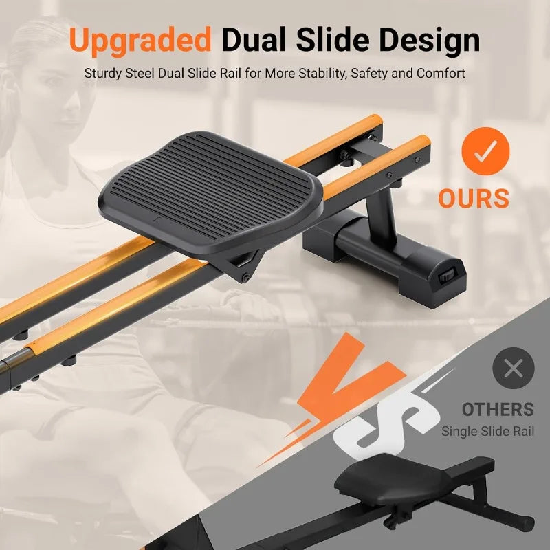 Dripex Rowing Machines for Home Use Max 350 LBS Rower