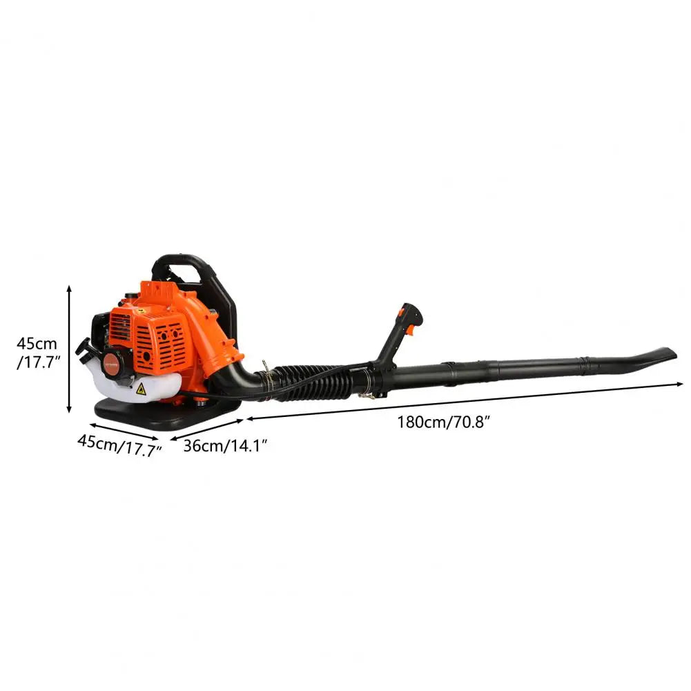 Leaf Blower Two-Stroke Backpack Gasoline Blower High-Power