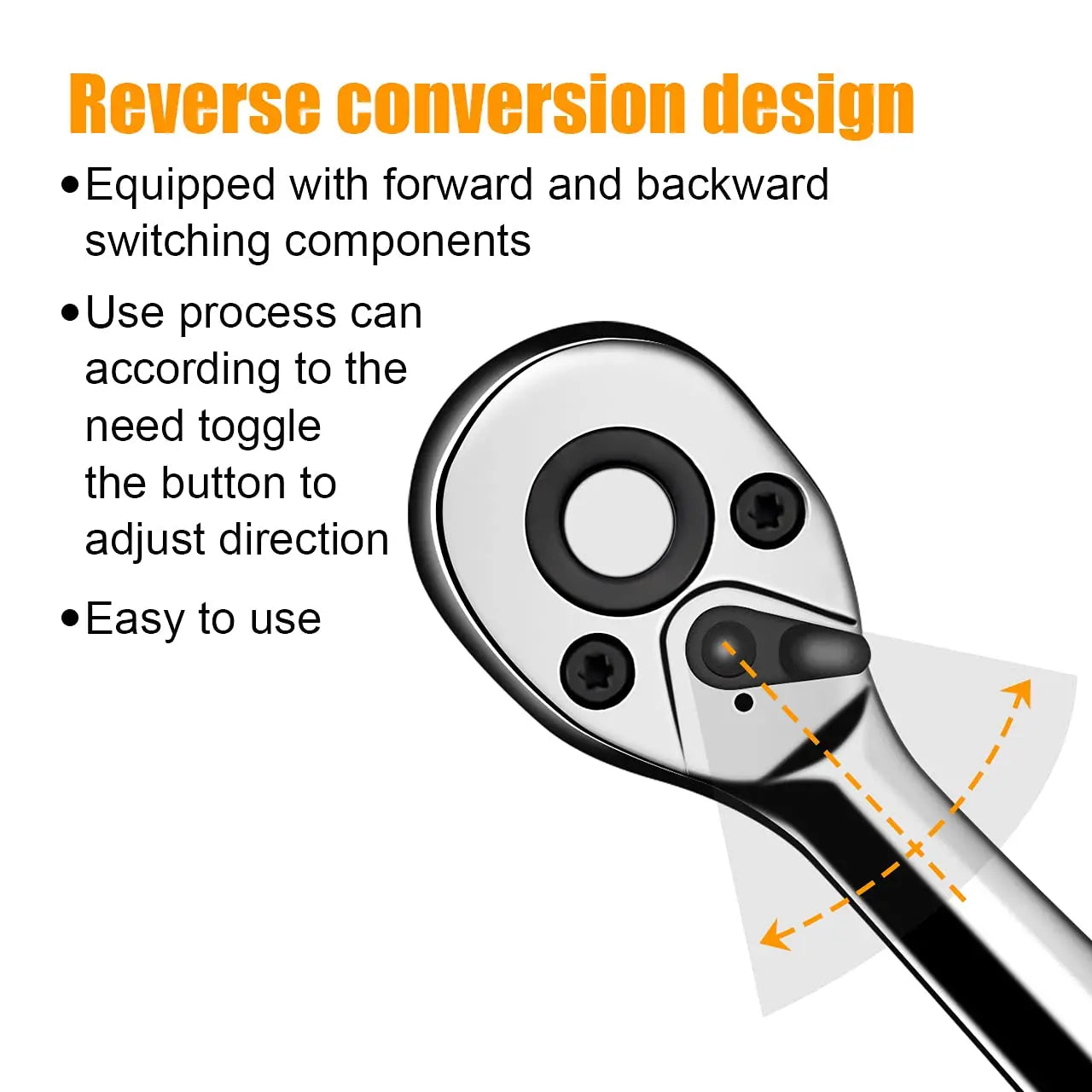 46pcs/set Drive Socket Set Ratchet Wrench Set Car