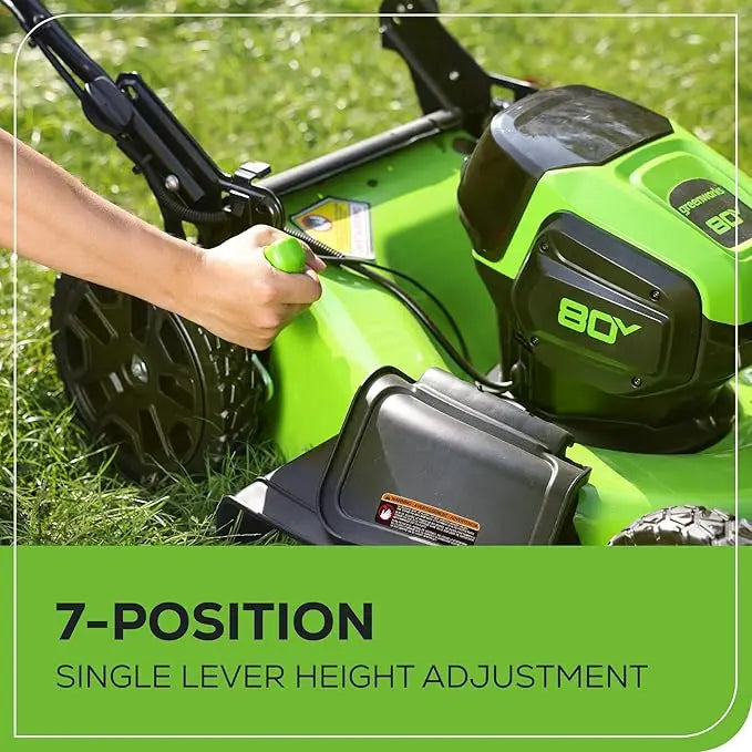 80V 21" Brushless Cordless (Push) Lawn Mower