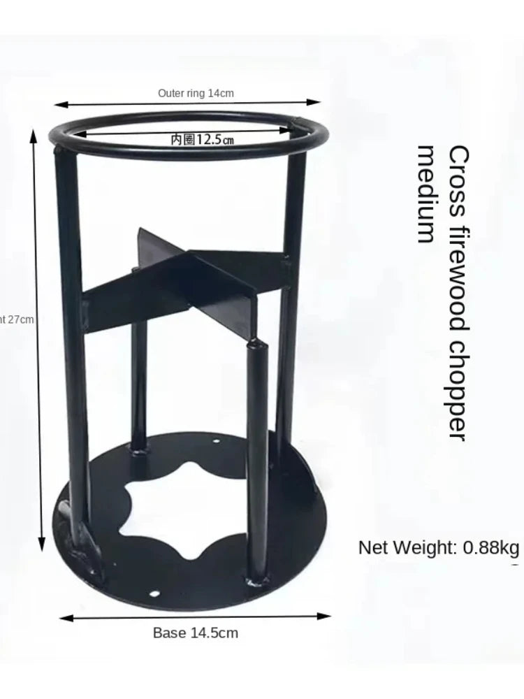 Portable Firewood Splitter Iron Splitting Wedge For Log Wood Labor Saving Portable Wood Splitting Tool For Home Wood Splitte