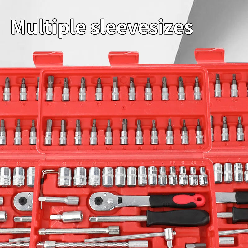 46 Piece Tool Set-General Household Hand Tool Kit