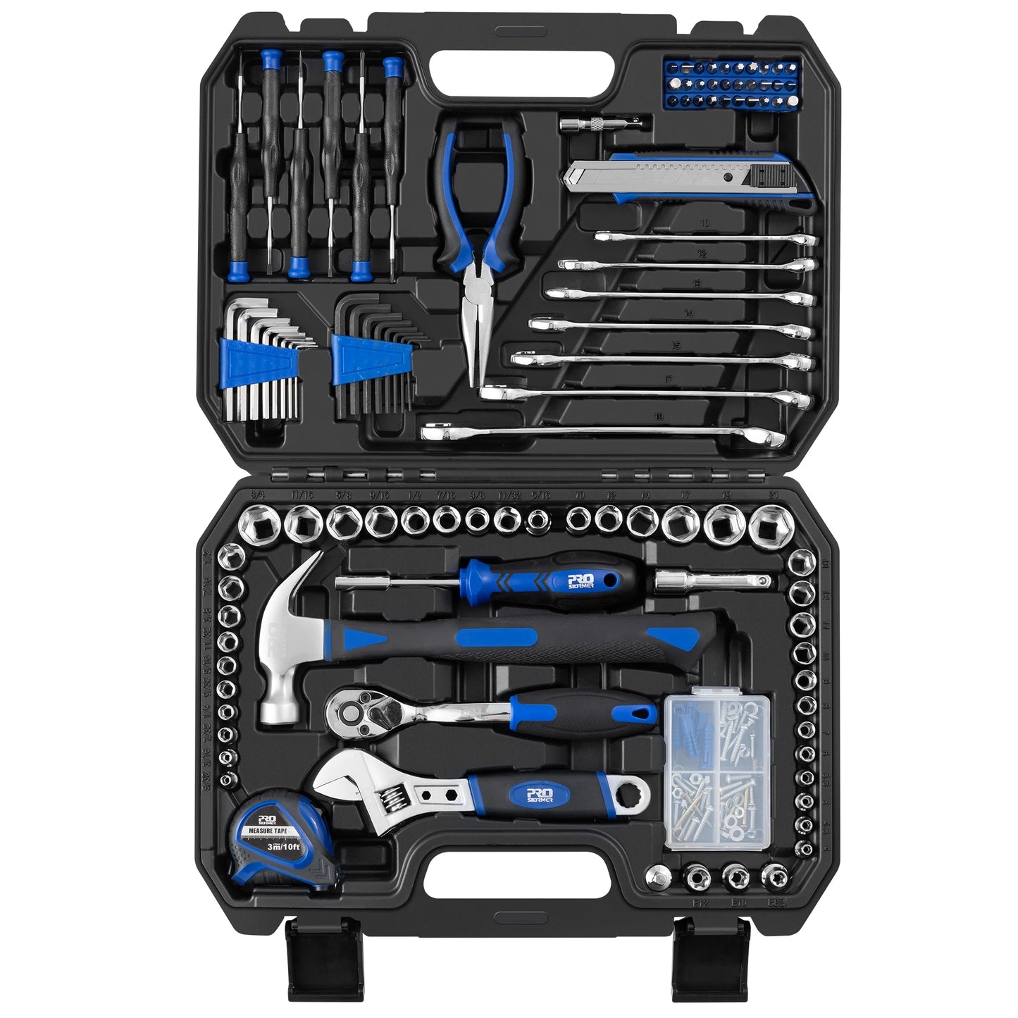 200 PCS Ratchet Wrench Hand Tools Set