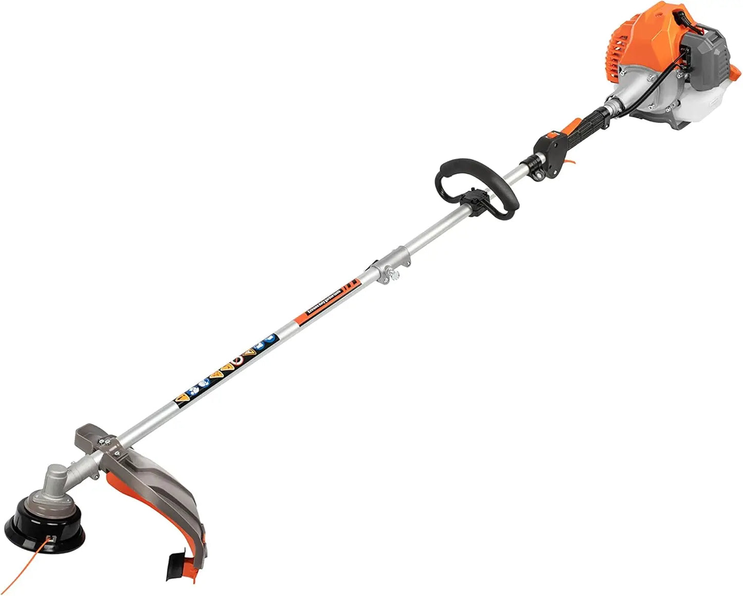 Powerful 42.7cc 5 in 1 Multi Functional Trimming Tools,Gas Hedge Trimmer,Weed Eater,String Trimmer, Brush Cutter
