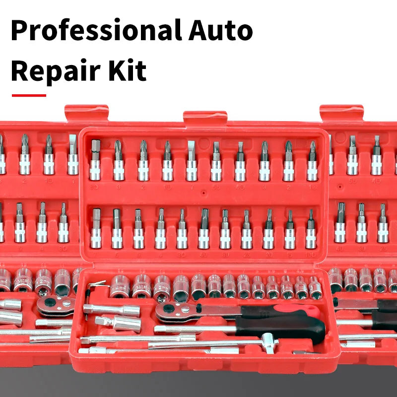 46 Piece Tool Set-General Household Hand Tool Kit