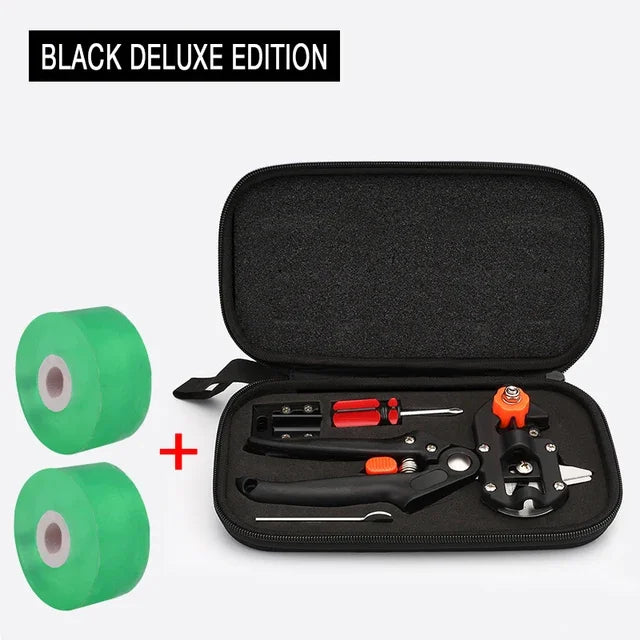 Professional Grafting Tools Set for Tree and Seedling, Garden Grafting Scissors Knife Machine