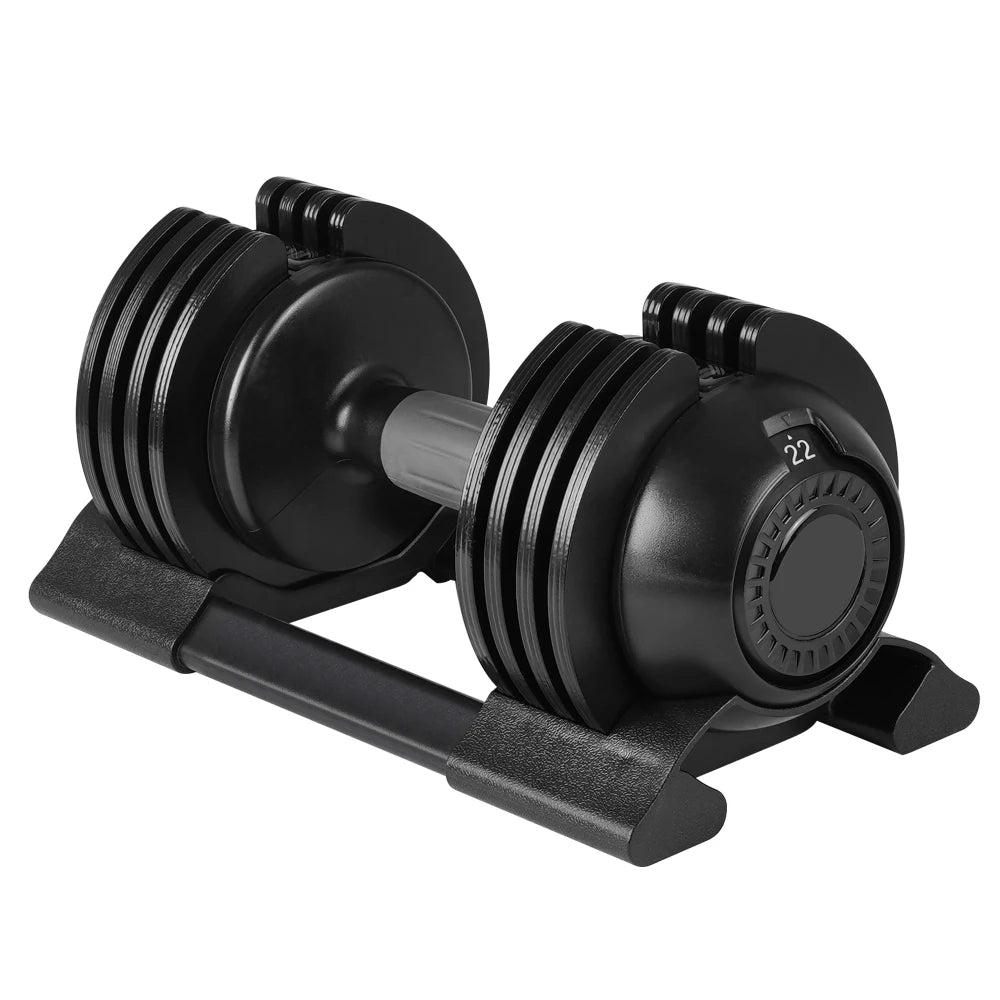 22LBS Adjustable Dumbbell Steel and Plastic Set
