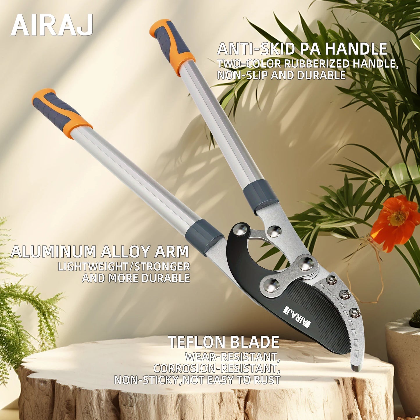 AIRAJ Garden Tree Pruning Shears High Branch Pruning Tool