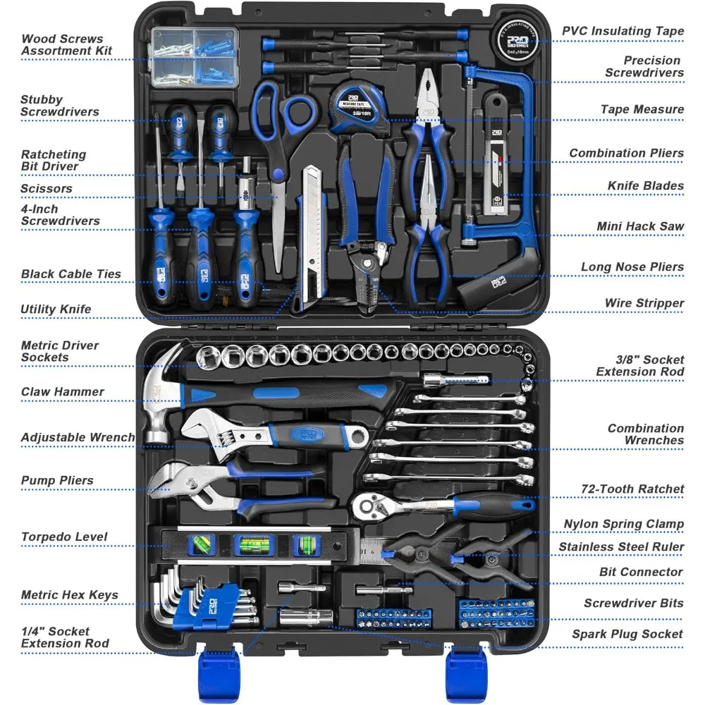 259-Piece Tool Kit,General Household Tool Set