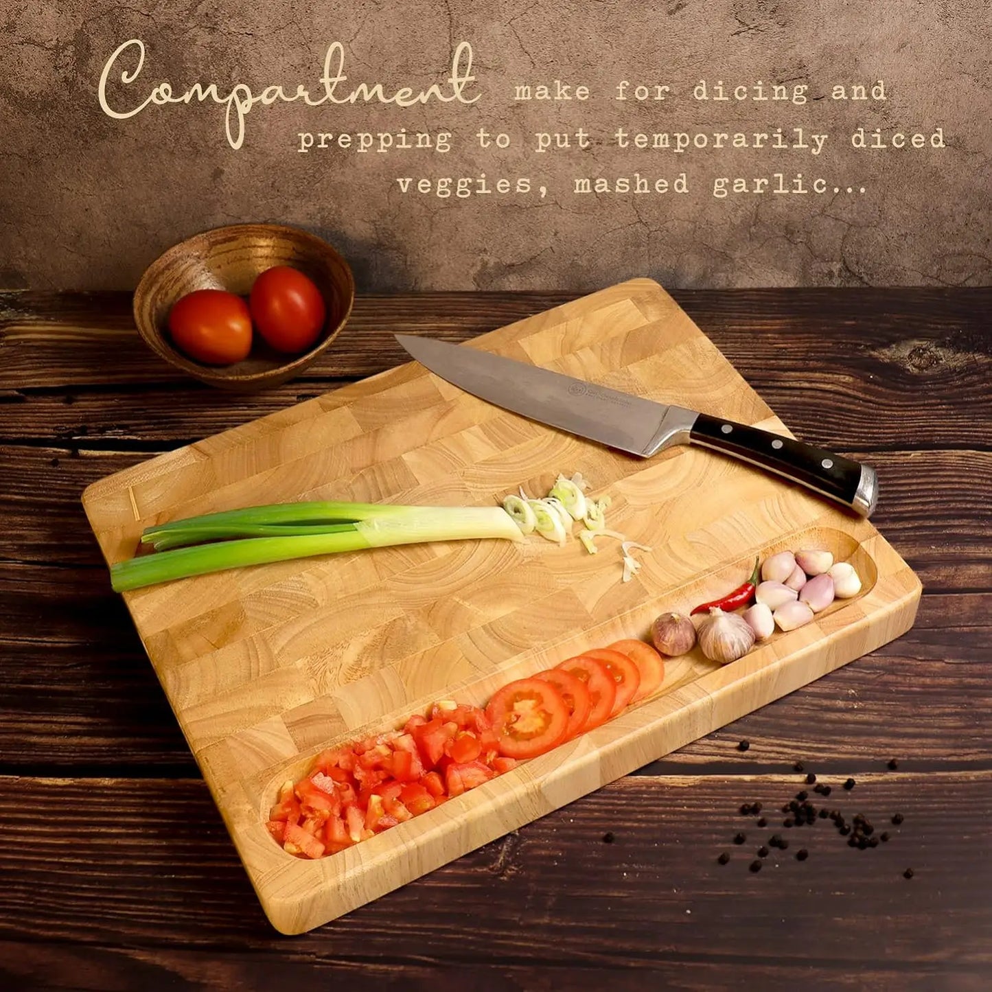 Cutting Board (17x13x1,5in) Wood Cutting