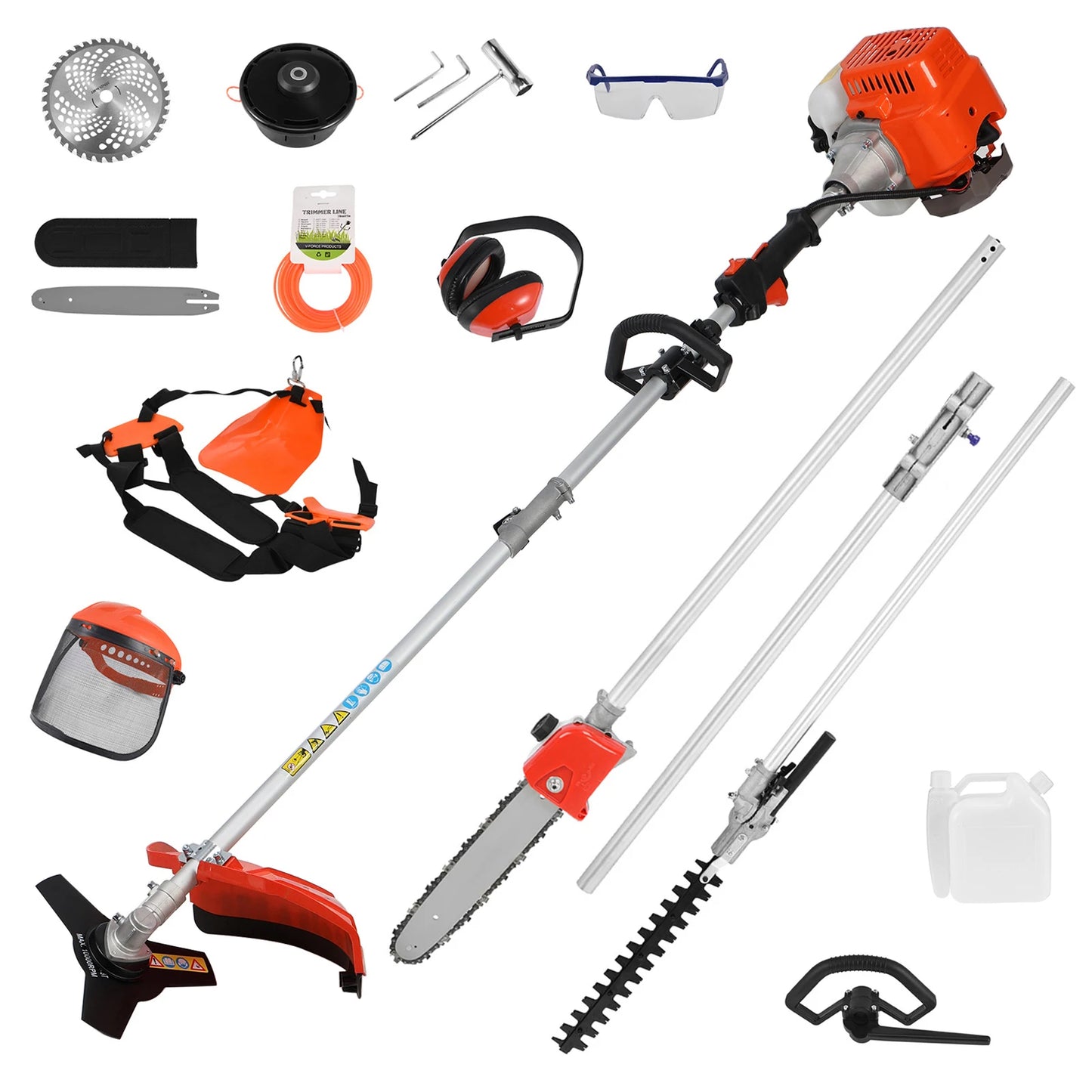 5 in 1 Gardening Tools Lawn Mower