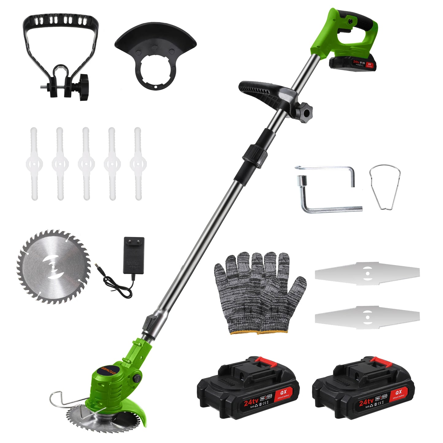 Portable Electric Lawn Mower Versatile Cordless Grass Trimmer