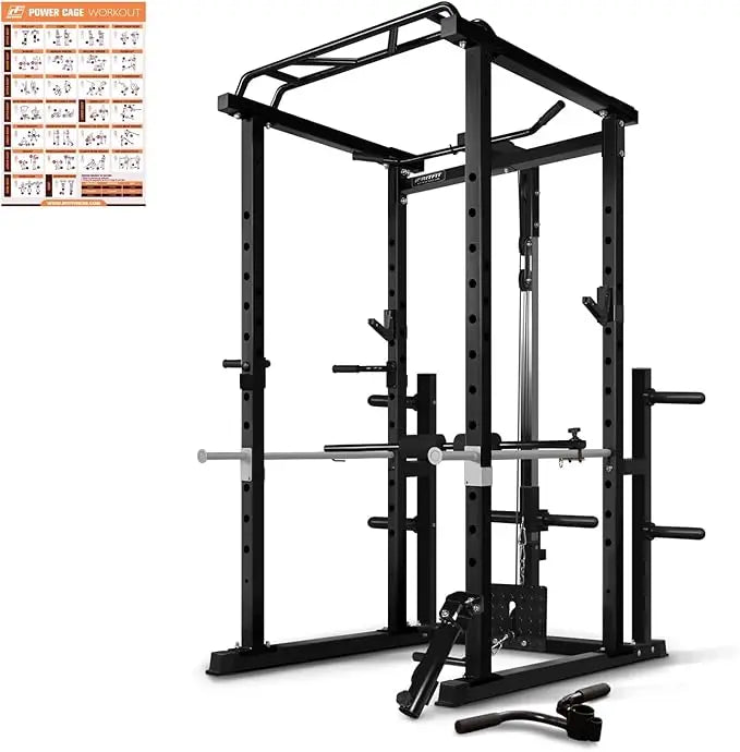 RitFit Power Cage with Optional LAT PullDown and Crossover