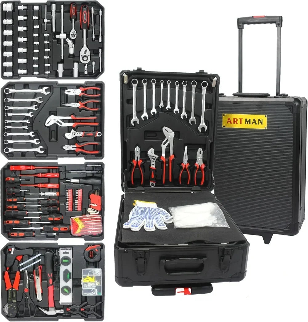 899pcs Artman Tool Set Set Mechanics Kit