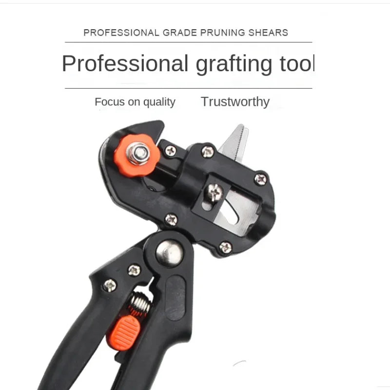 Professional Grafting Tools Set for Tree and Seedling, Garden Grafting Scissors Knife Machine