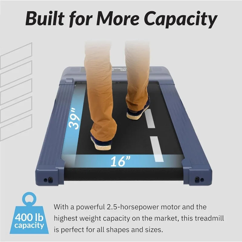 Exerpeutic 400 Lb Capacity Heavy-Duty Folding Treadmill
