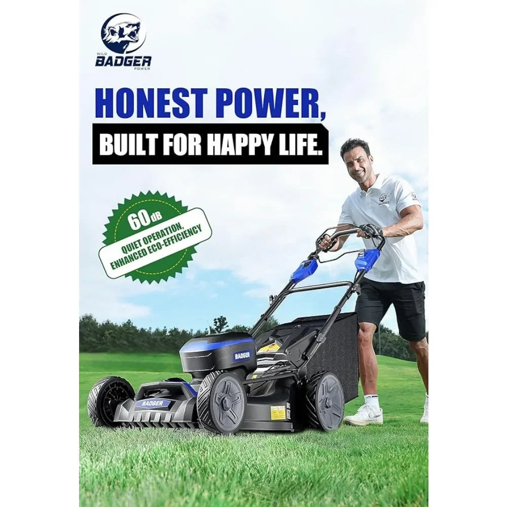 40V Brushless 21 Inch Cordless Self-propelled Lawn Mower