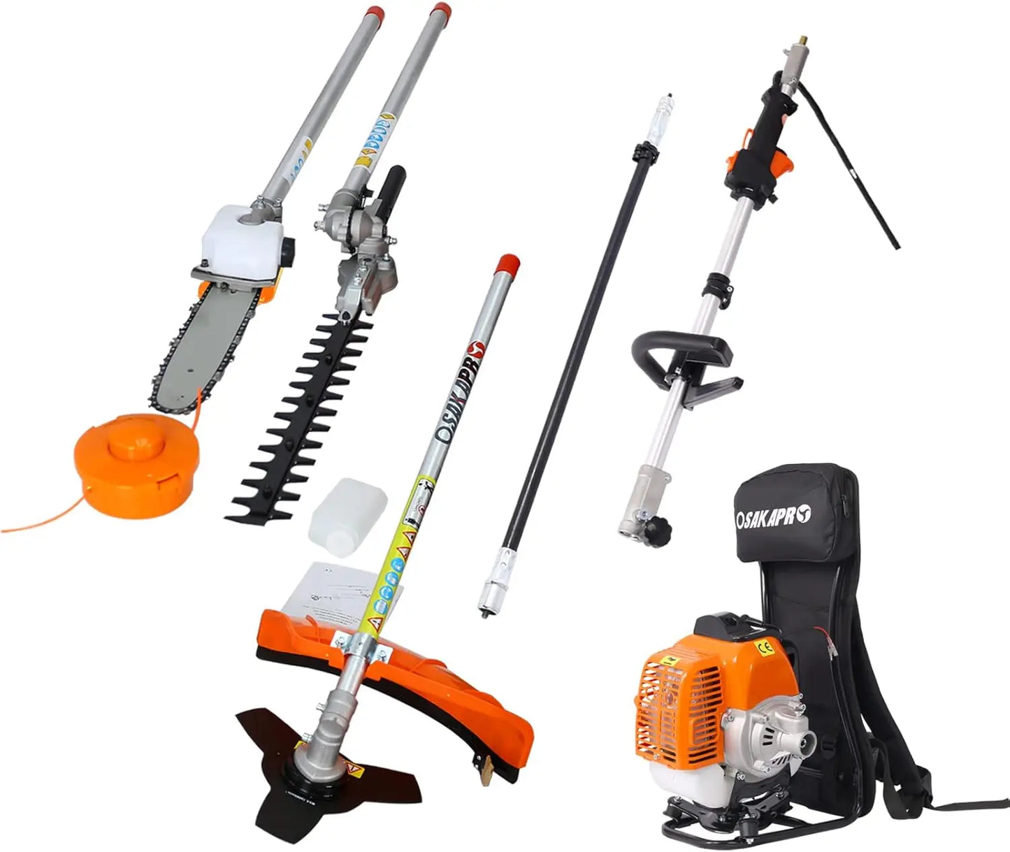 Backpack 4 in 1 Multi-Functional Trimming Tool