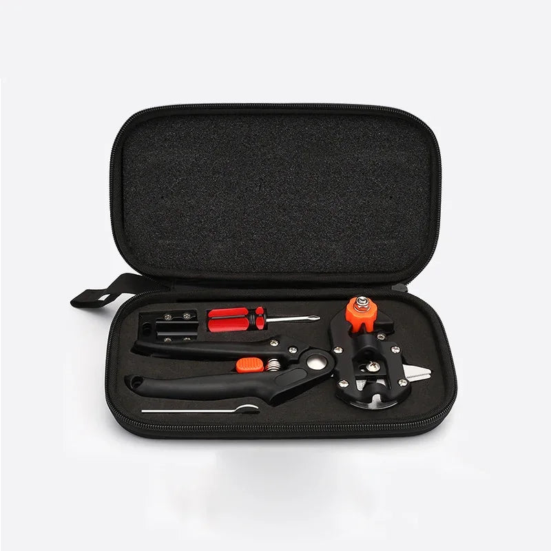 Professional Grafting Tools Set for Tree and Seedling, Garden Grafting Scissors Knife Machine