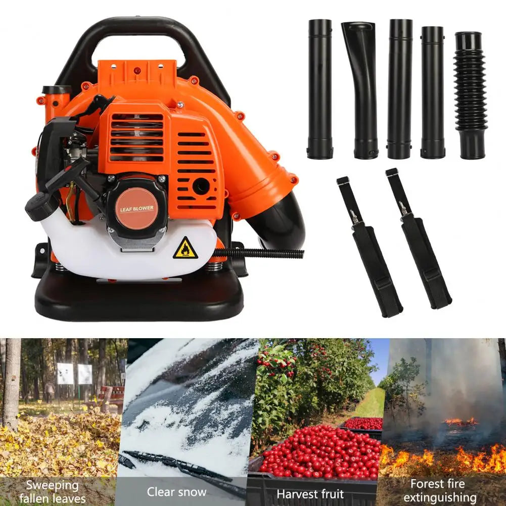 Leaf Blower Two-Stroke Backpack Gasoline Blower High-Power