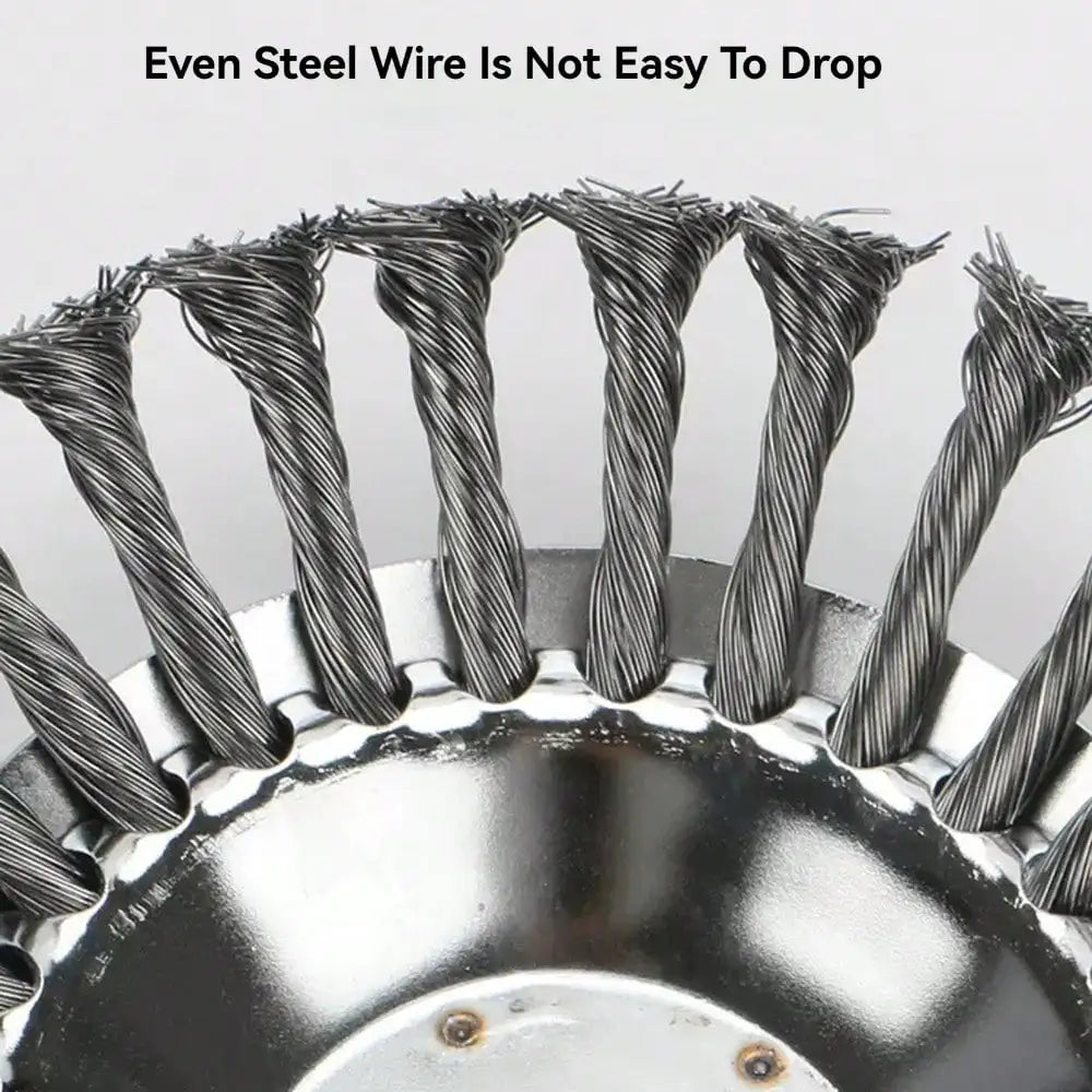 Unbreakable Wired Trimmer Blade, Wire Wheel