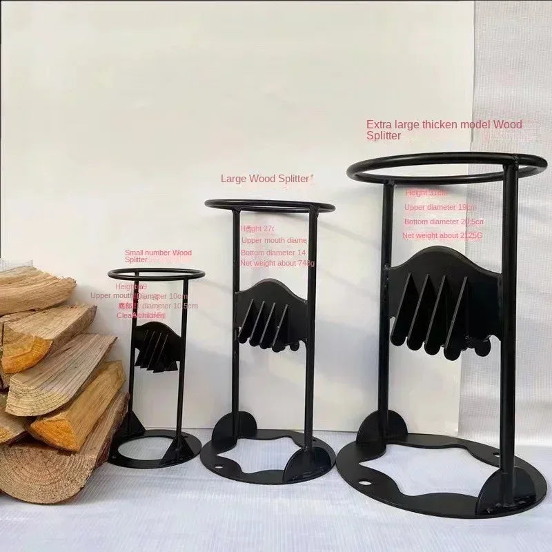 Portable Firewood Splitter Iron Splitting Wedge For Log Wood Labor Saving Portable Wood Splitting Tool For Home Wood Splitte
