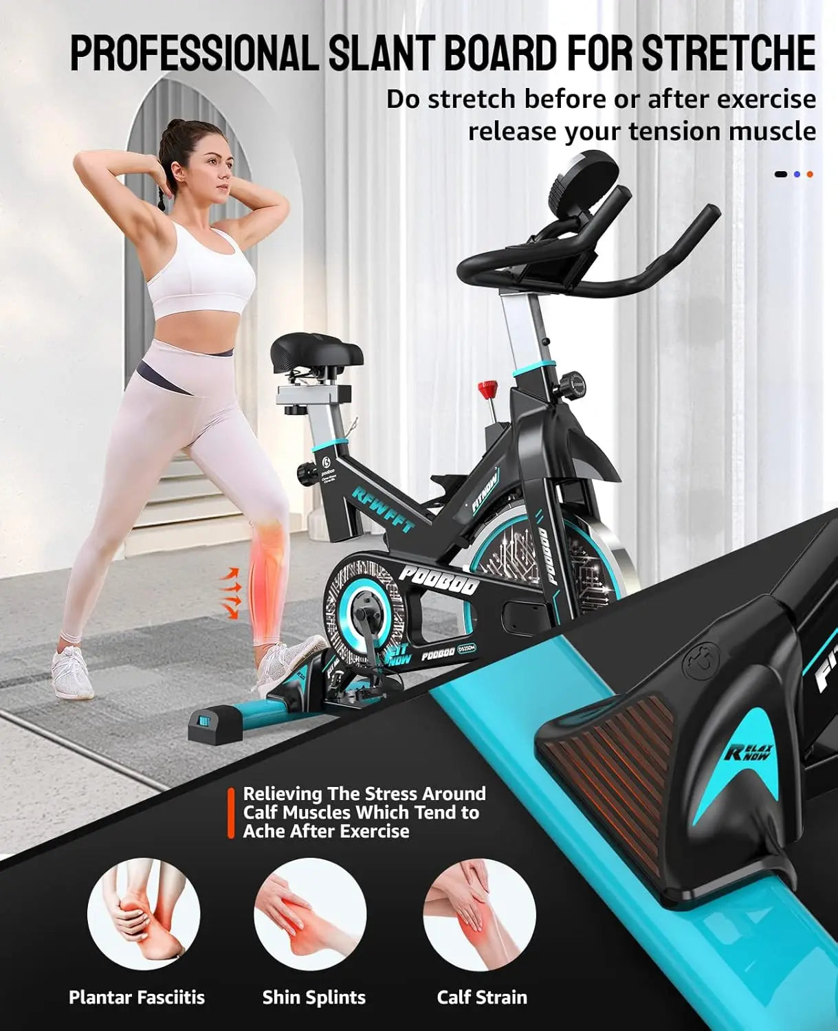 Adjustable Magnetic Brake Pad Resistance Indoor Cycling Bike