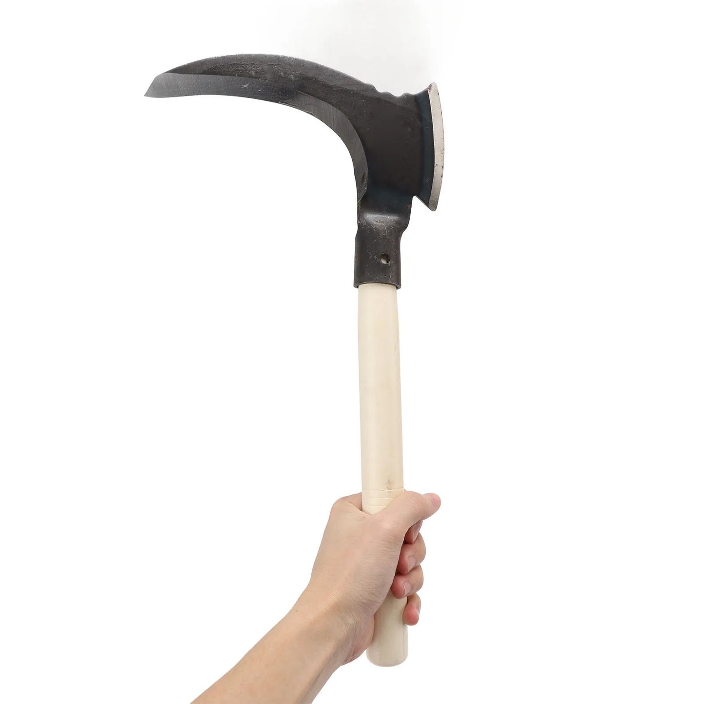 Double Scythe High Manganese Steel Double Scythe Multifunctional Mowing Cutting Trees Double Sickle for Gardening Tools