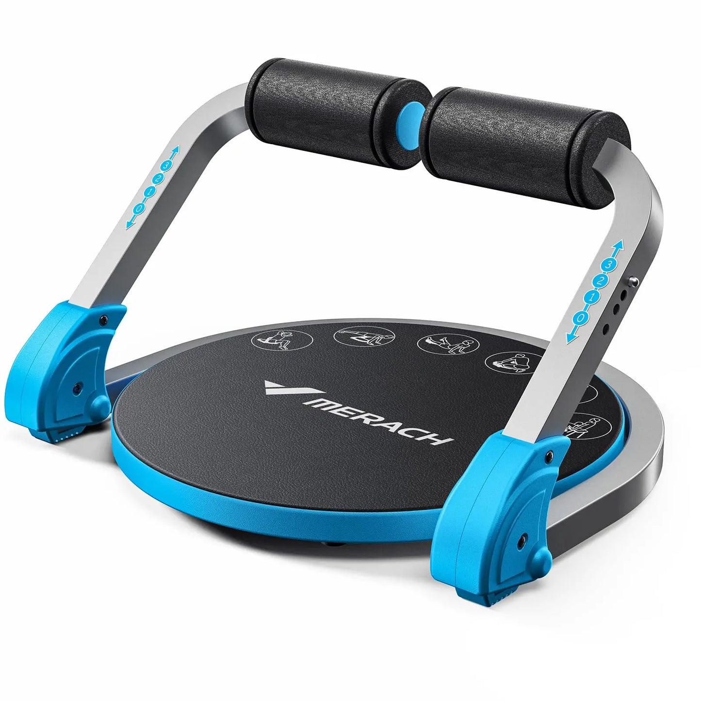 MERACH AB Workout Equipment Adjustable Resistance Sit Up Machine