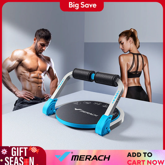 MERACH AB Workout Equipment Adjustable Resistance Sit Up Machine