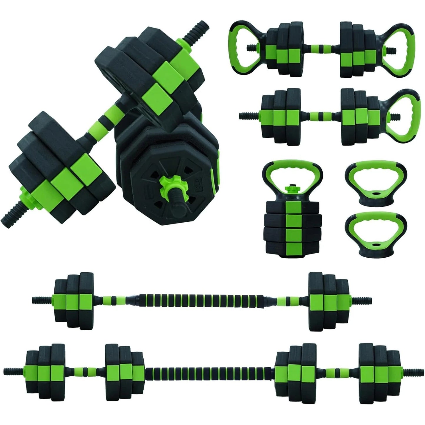 66lbs/88lbs Weight 4 in 1 Adjustable Kettlebell Set for GYM Home
