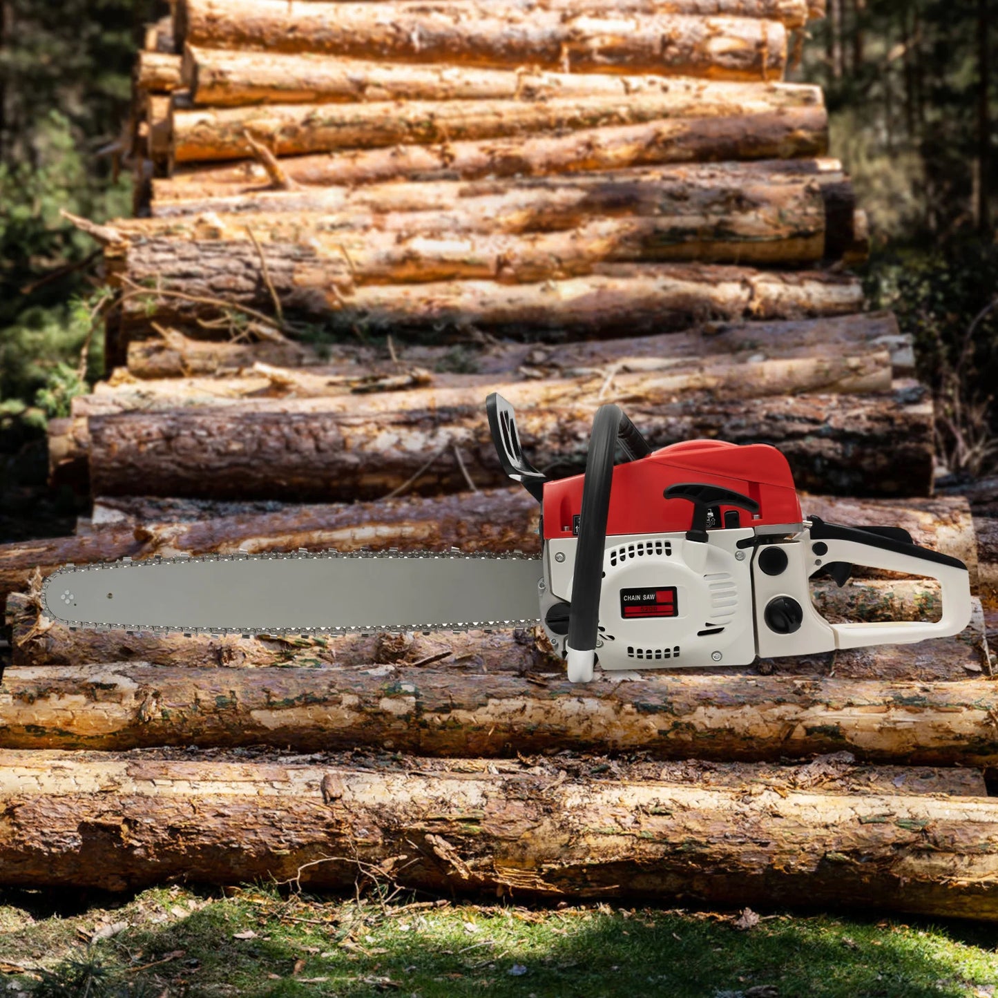 Petrol Chainsaw 20/22 inch 52cc Professional Power Chain Saws
