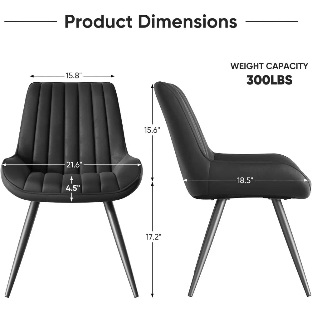 Modern Dining Chairs Set of 6