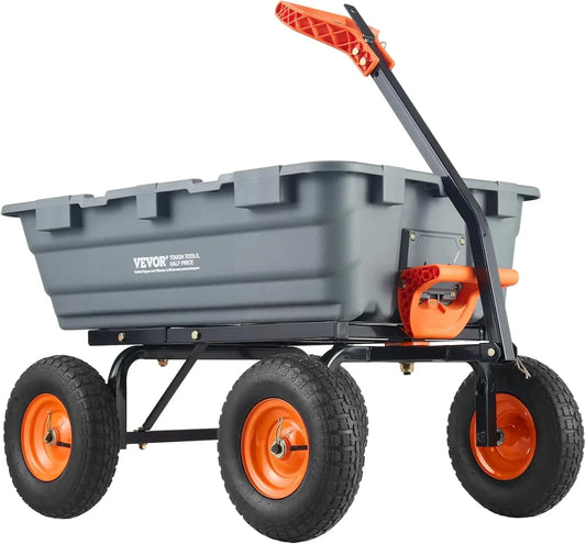 1200lbs 7Cu.Ft. Garden Dump Car