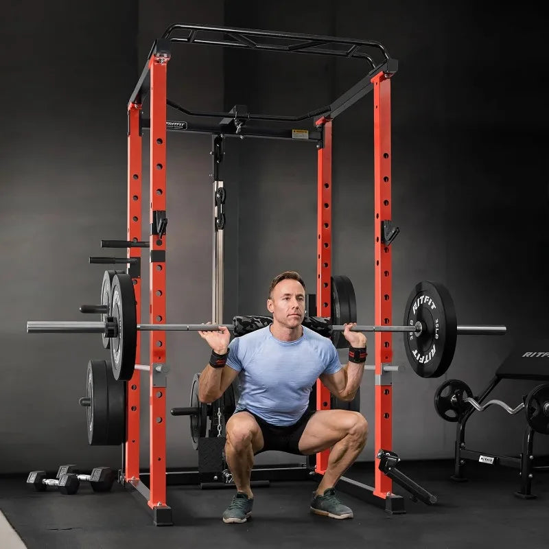 RitFit Power Cage with Optional LAT PullDown and Crossover