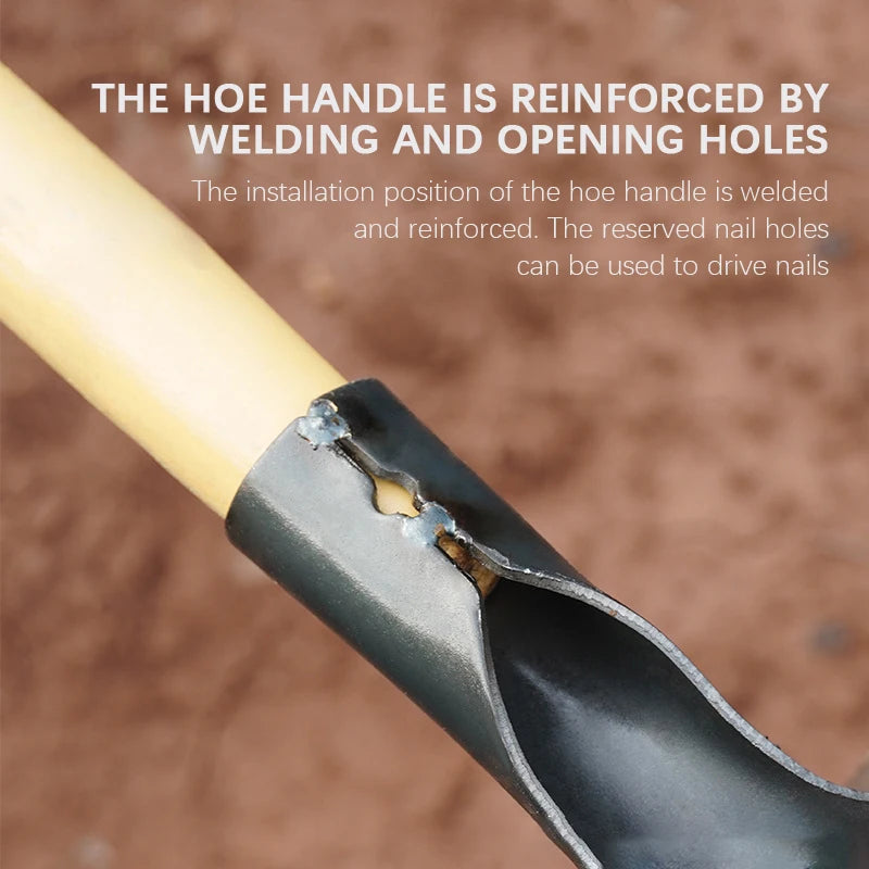 Farm Hoe Agricultural Weeding Hoe For Vegetable Gardening