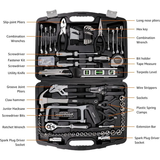 Basic tools173-Piece General Household Hand Tool Set